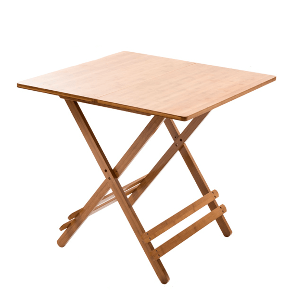 DENICE  összecsukható asztal, natúr bambusz