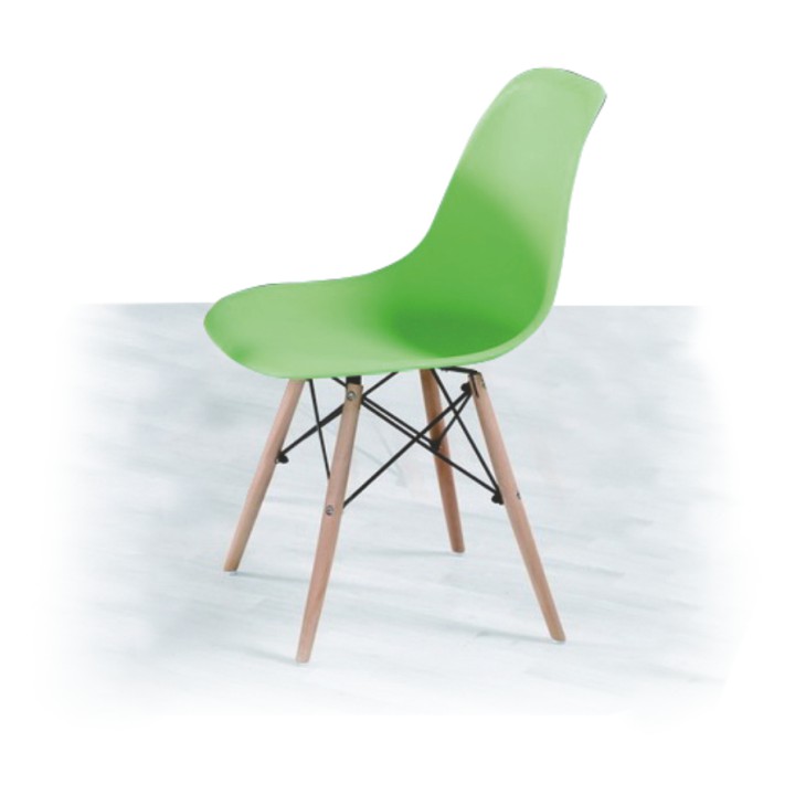 CINKLA 3 NEW szék, zöld/bükkfa, 