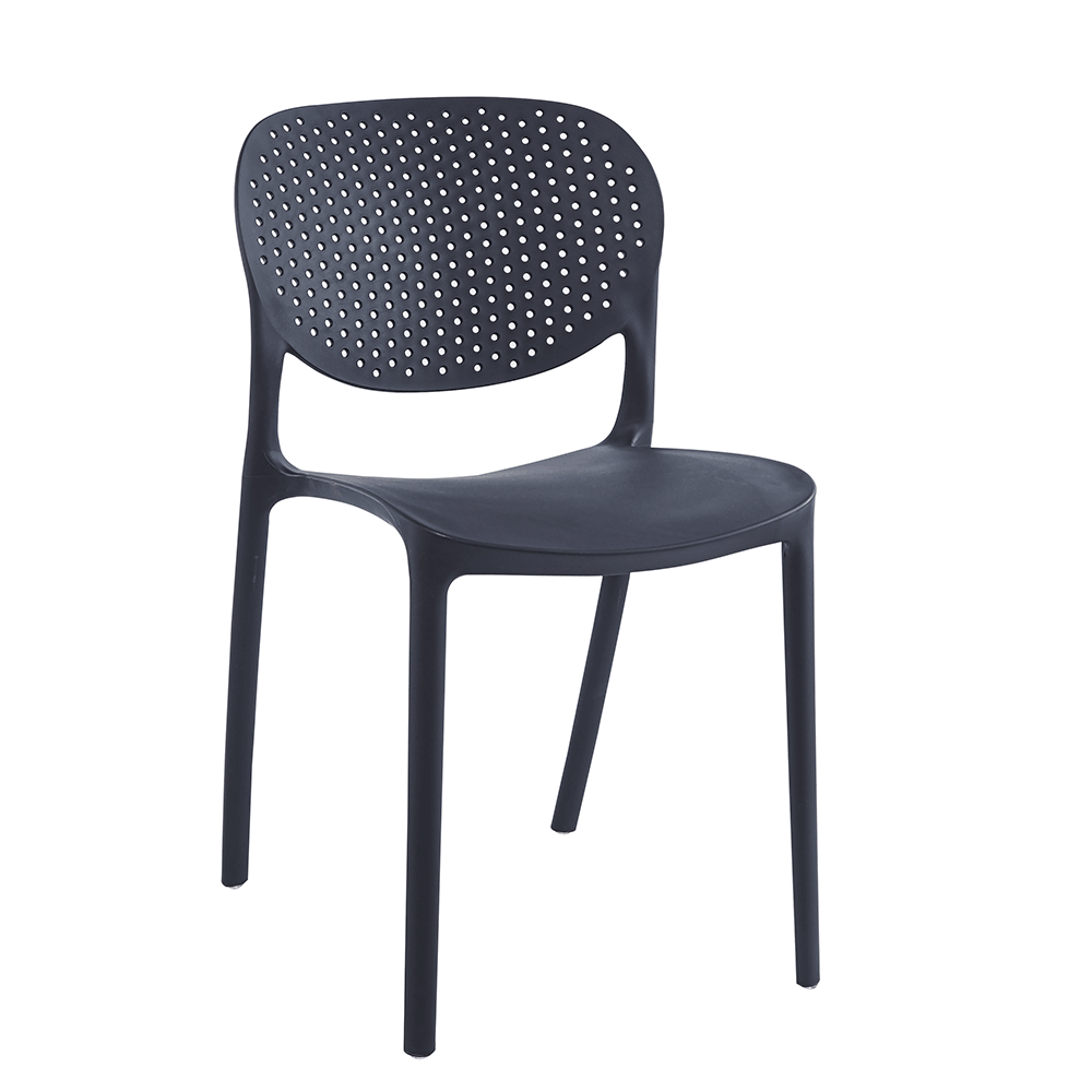 FEDRA NEW rakásolható szék, fekete