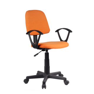Irodai szék, narancssárga/fekete, TAMSON